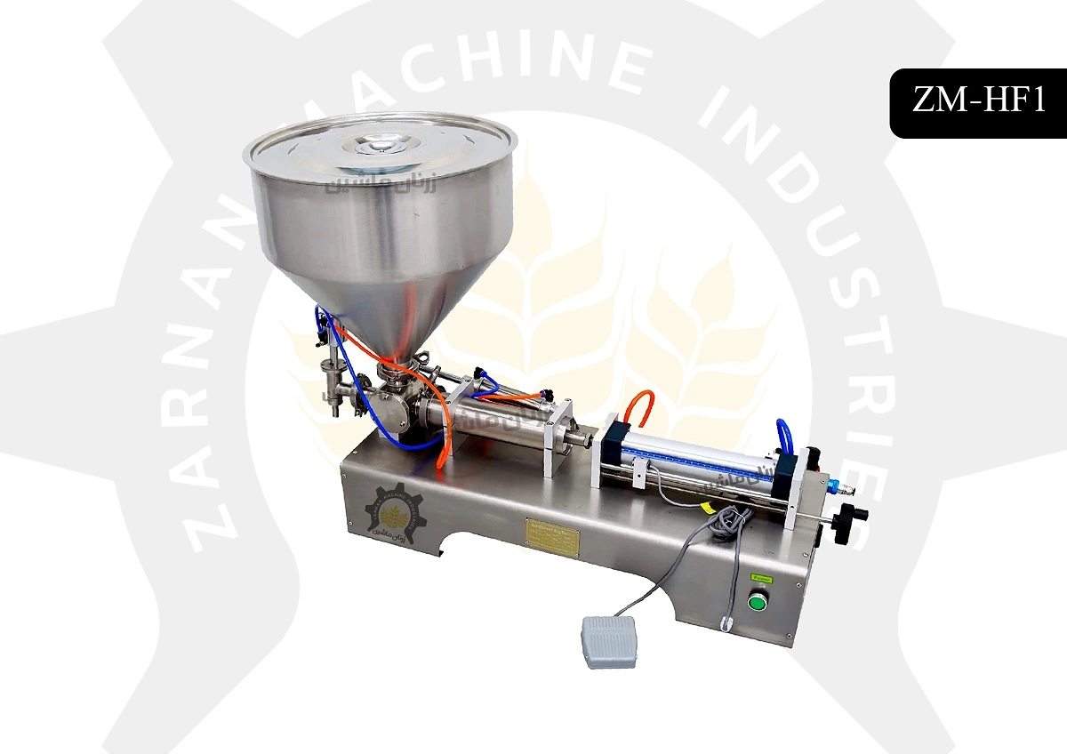 دستگاه پرکن سیلندری افقی ۱ نازل