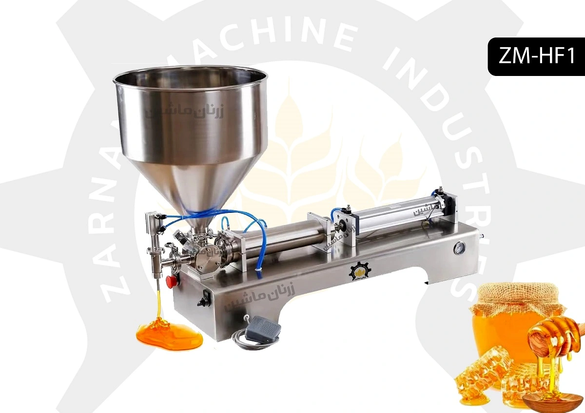 دستگاه پرکن سیلندری افقی ۱ نازل