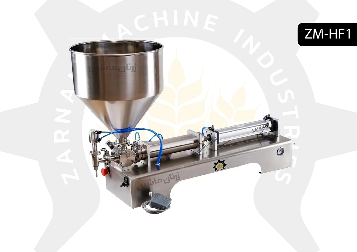 دستگاه پرکن سیلندری افقی ۱ نازل