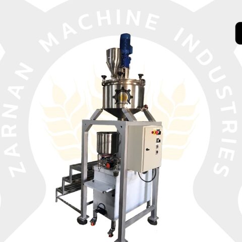 میکسر ۲ جداره به همراه پرکن